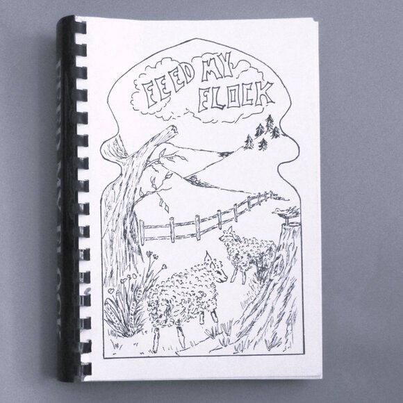 "Feed My Flock" Spiral-Bound Church Cookbook By Westminster Presbyterian Church - Picture 1 of 6